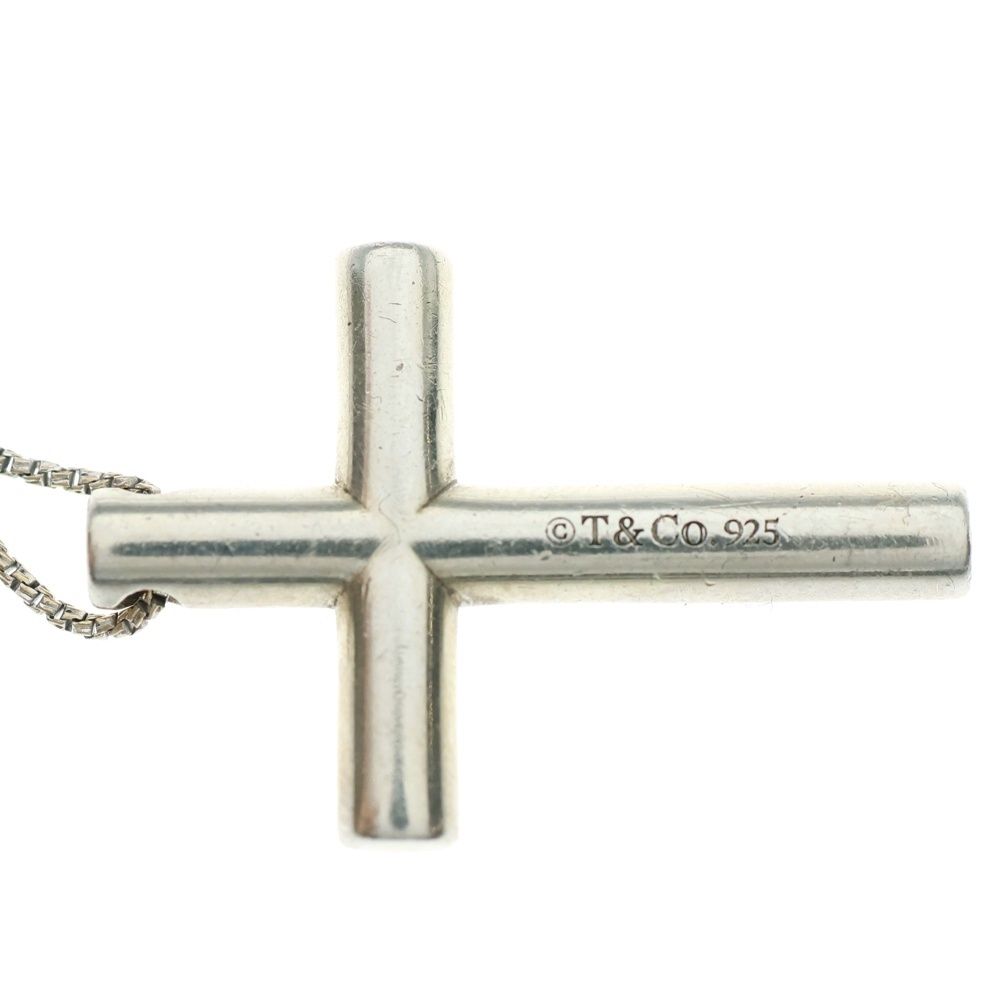 TIFFANY&Co (ティファニー) クロス 1PD ダイヤ ネックレス ペンダント