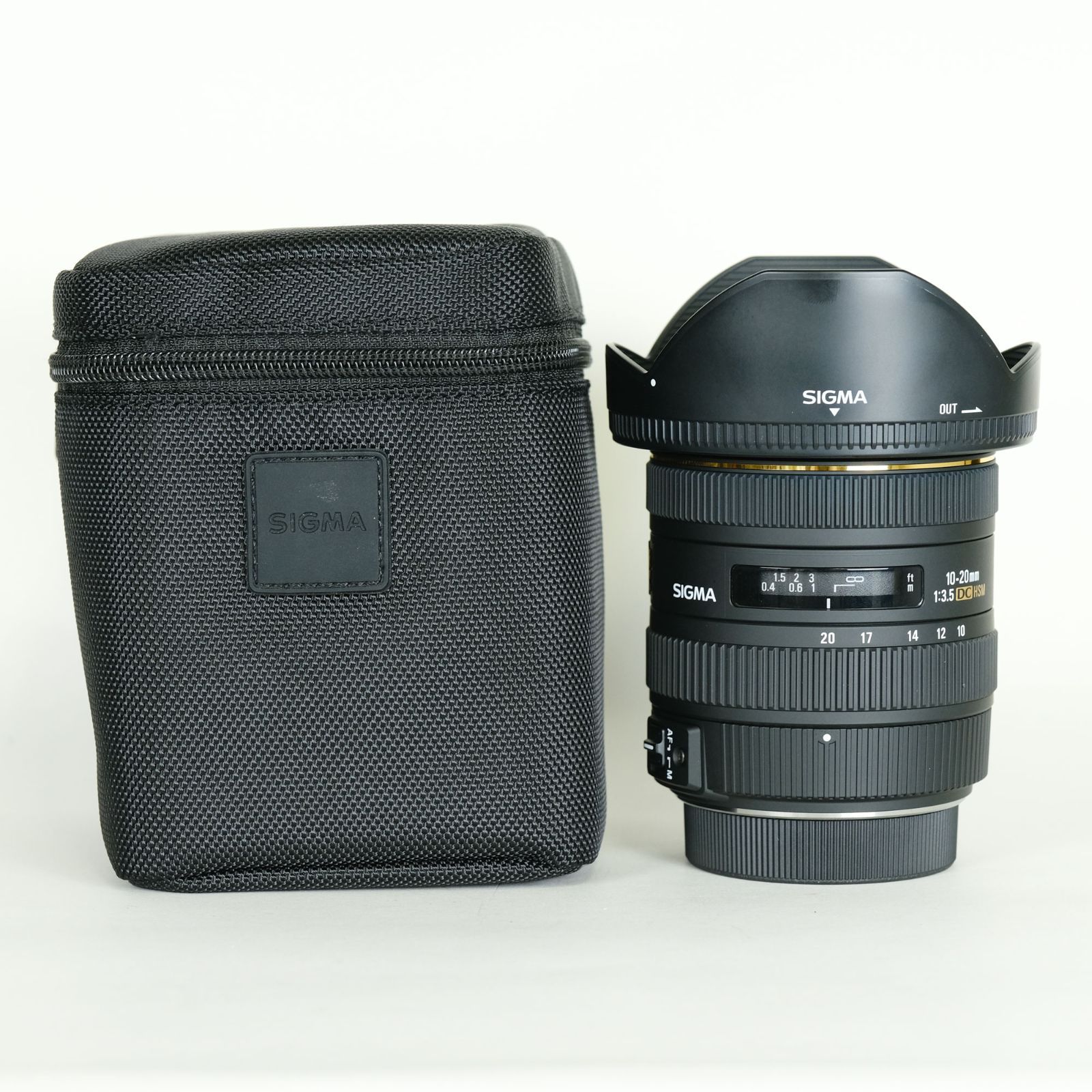 美品 SIGMA 10-20mm F3.5 DC HSM EX ケース付き SIGMA 10-20mm F3.