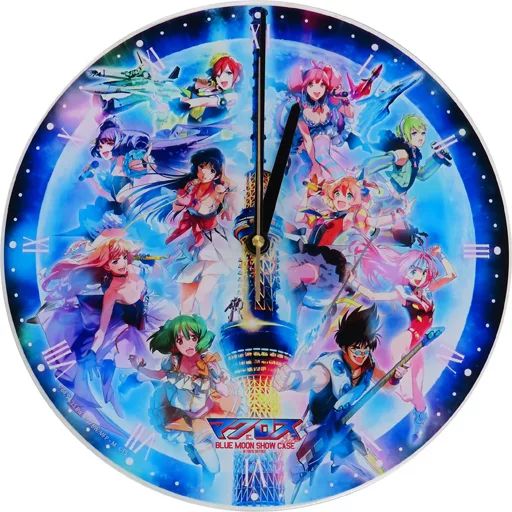 置き時計 掛け時計 キービジュアル 壁掛け時計 マクロス BLUE MOON SHOW CASE IN TOKYO SKYTREE