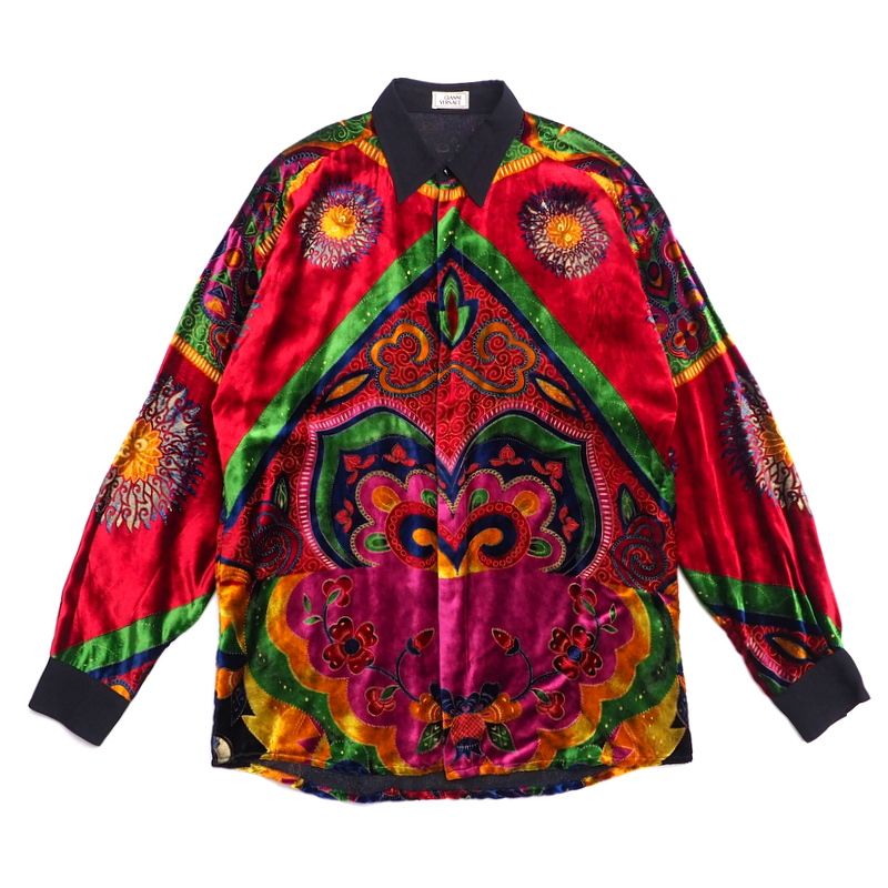 Gianni Versace ジャンニ・ヴェルサーチ ヴィンテージ 長袖シャツ 