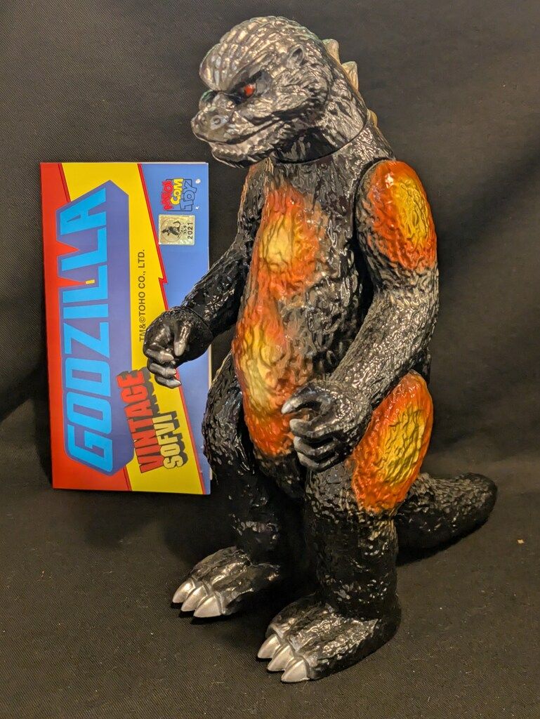 ビンテージソフビ　ゴジラVSデストロイア版　メディコムトイ MEDICOM TOY OFFICIAL BLOG（メディコム・トイ オフィシャル