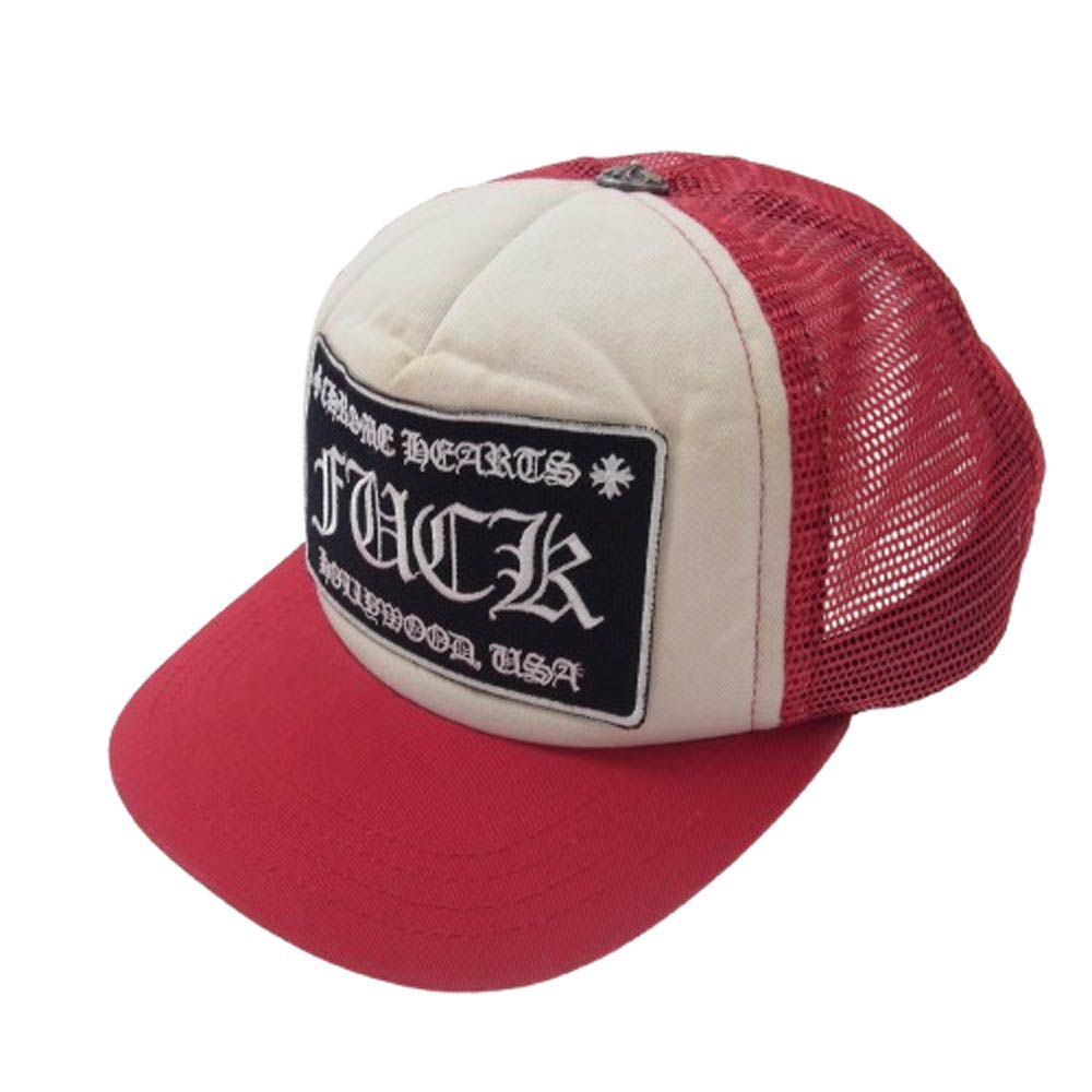 【購入前鑑定可】黒×白 トラッカー CH刺繍パッチクロスボール付メッシュキャップ Amazon | (クロムハーツ) Chrome Hearts 【TRUCKER CAP