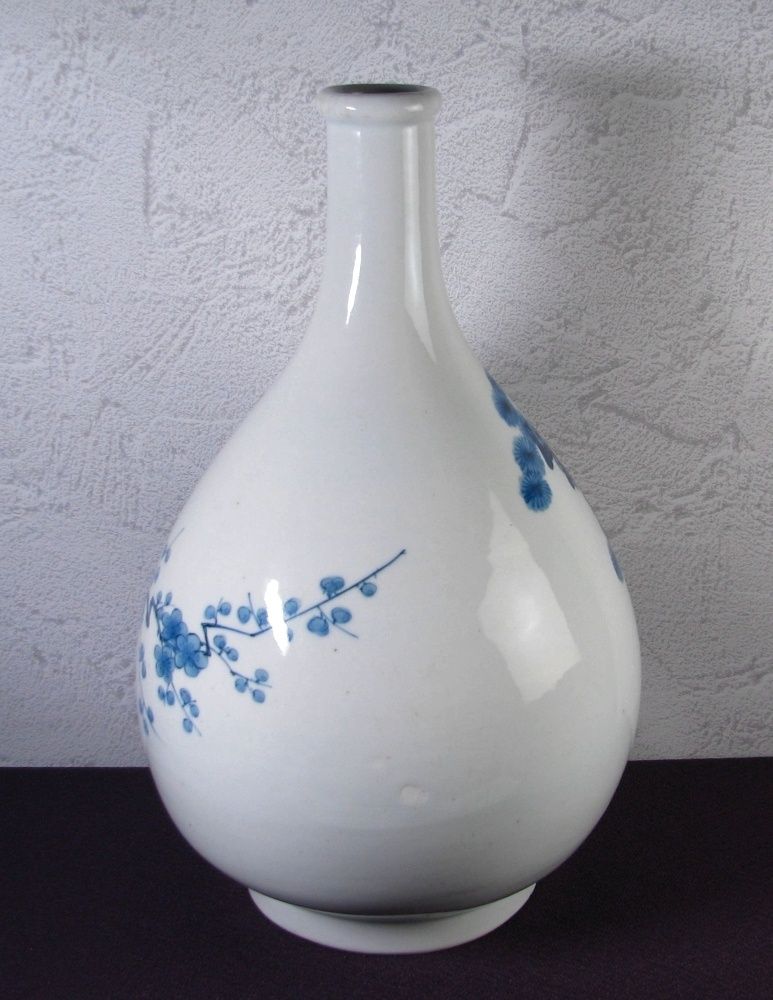 松竹梅文大徳利