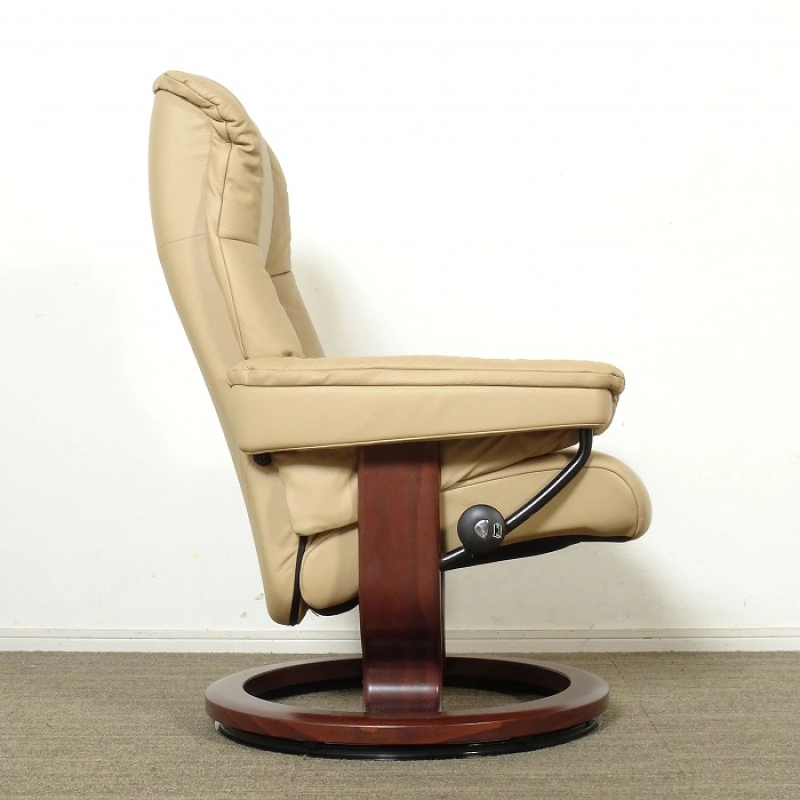 リクライニングチェア 本革