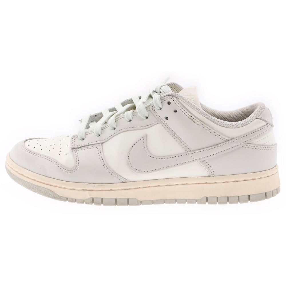 NIKE (ナイキ) WMNS DUNK LOW SAIL LIGHT BONE ウィメンズ ダンク セイルライトボーン ローカットスニーカー DD1503-107 グレー/ホワイト US10/27.0cm
