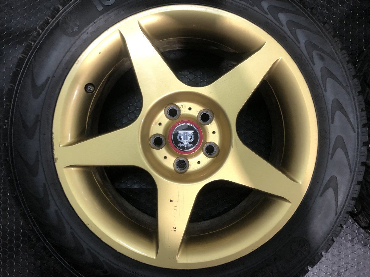 VREDESTEIN ICETRAC 205/55R16】スパイクタイヤ【speed line スピード