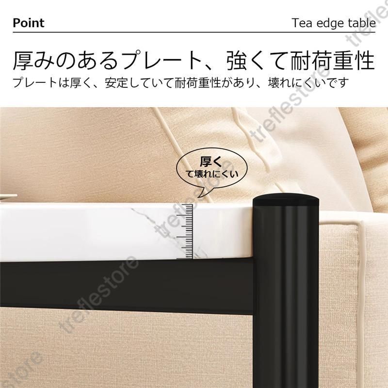 サイドテーブルナイトテーブルベッドソファベッドサイドテーブルスリム収納ミニテーブルローテーブルコーヒーテーブル木目調木製加湿器台C-53