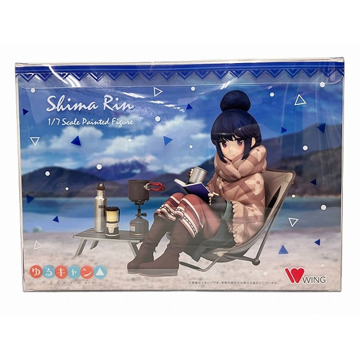 ゆるキャン△ 志摩リン 1/7スケールフィギュア Wing WING ゆるキャン 志摩リン 1/7スケール フィギュア 未使用