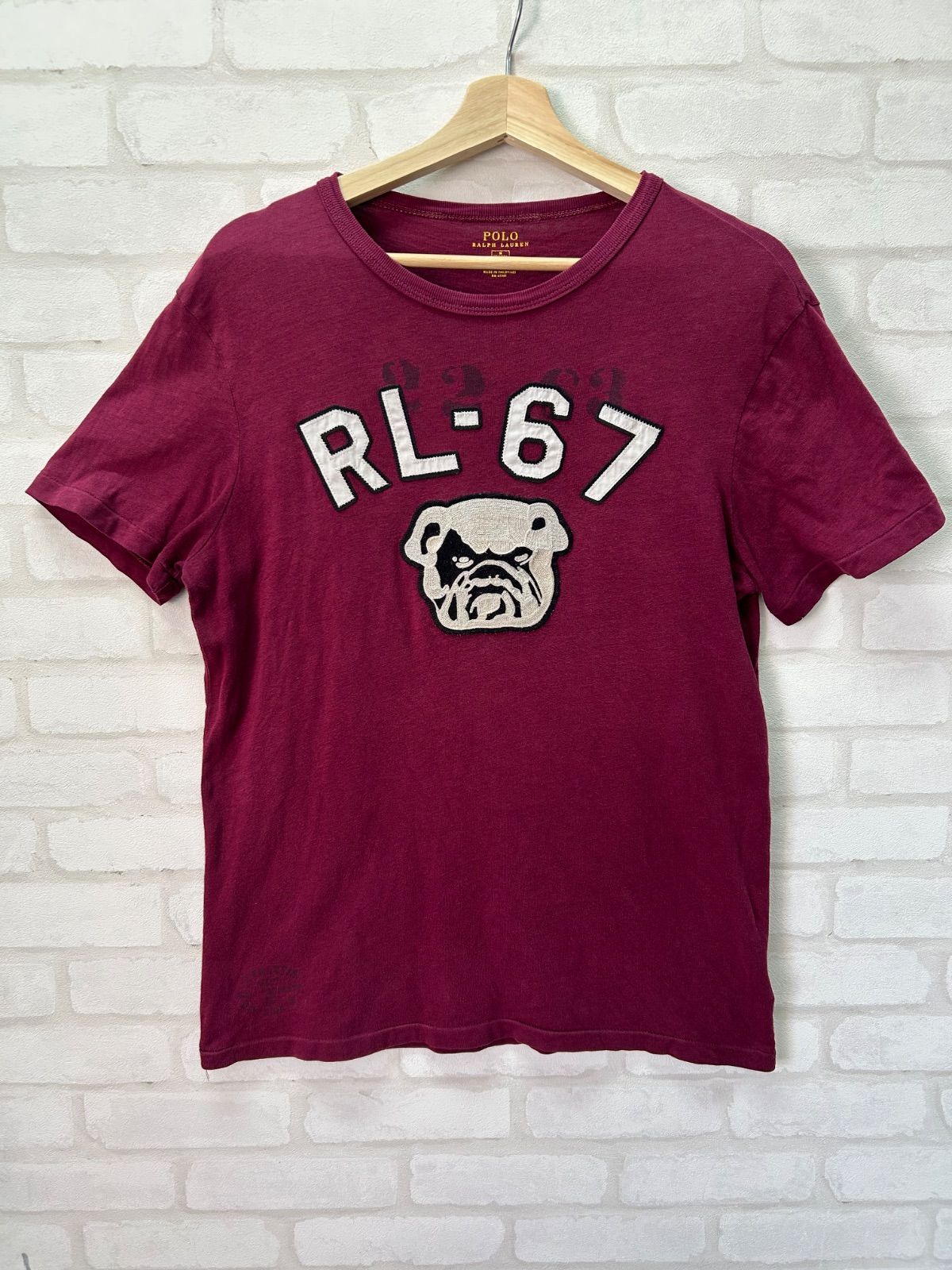 90s 希少　Polo Ralph Lauren ポロラルフローレン RL-67 値下げ ポロ ラルフローレン POLO RALPH LAUREN Tシャツ RL-67
