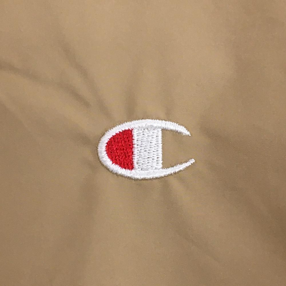 Champion - 【美品】チャンピオン スニード ブラウン 背面ビッグロゴ 裏地メッシュ ブルゾン  メンズ MEDIUM ゴルフウェア Champion 美品】チャンピオン スニード ブラウン 背面ビッグロゴ 裏地