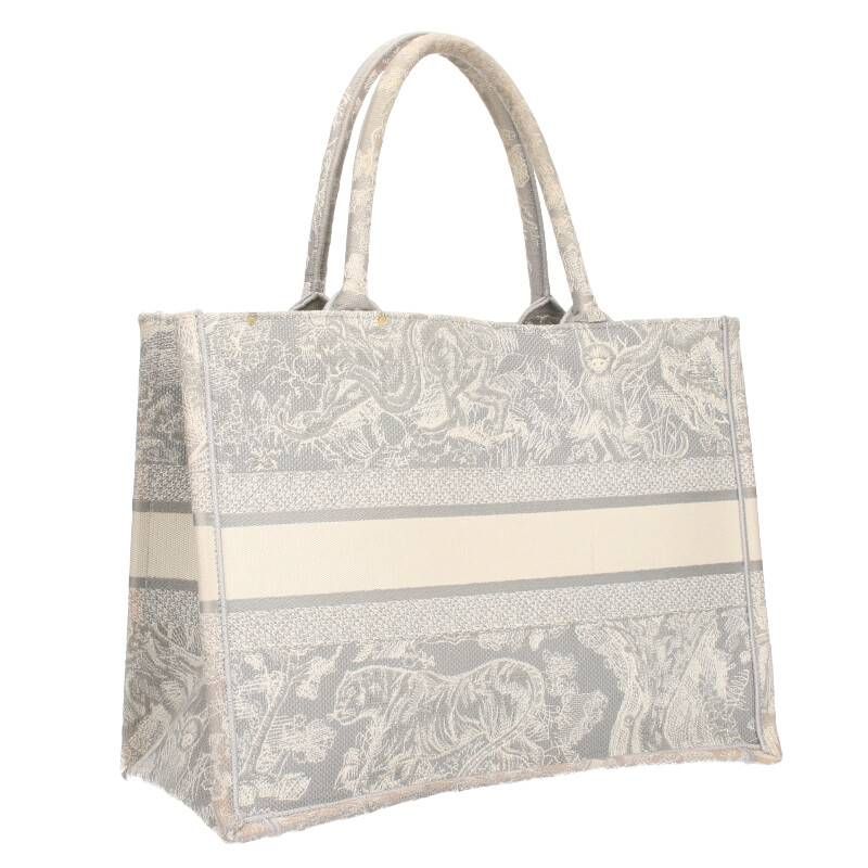 ディオール BOOK TOTE/ブックトート トワルドゥジュイ総柄ジャガード  