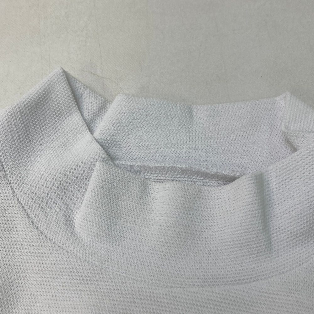 PEARLY GATES パーリーゲイツ 半袖ハイネックTシャツ ホワイト系