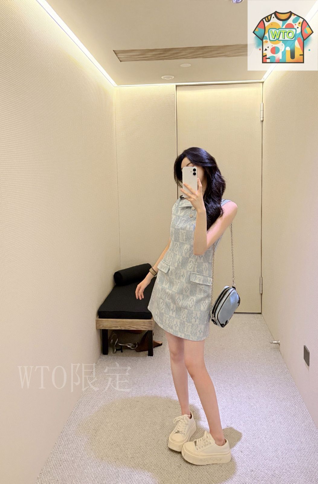 【上品シンプル♪】Louis Vuitton★フィルクーペ デニムドレス モノグラム フィルクーペ デニムドレス ｜ルイ・ヴィトン 公式