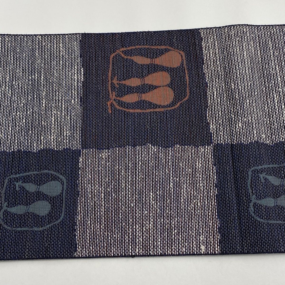 八寸名古屋帯 松葉仕立て