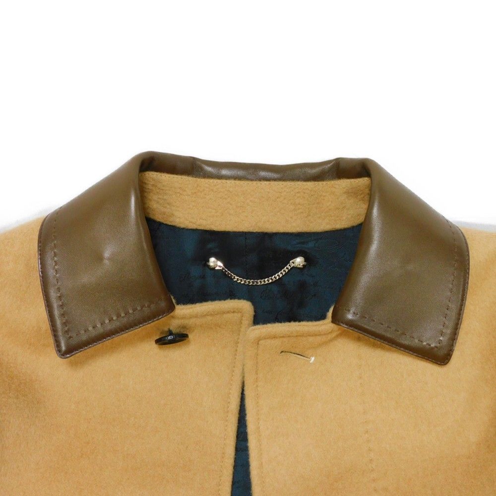 Berluti ベルルッティ キャメル コート パティーヌレザー R48 ベージュ