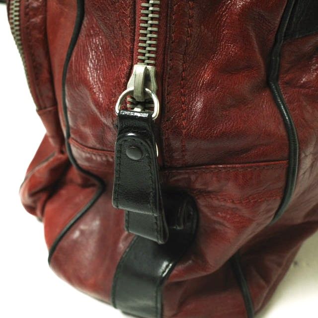 BALENCIAGA バレンシアガ イタリア製 レザーボストンバッグ 182393