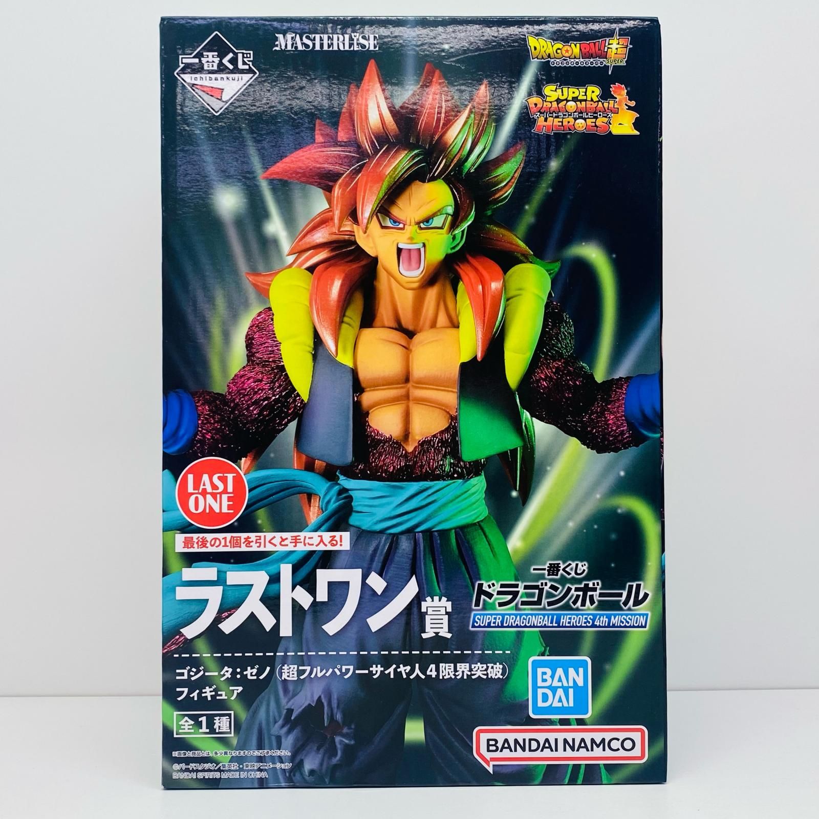 【飾磨店】 中古 フィギュア ドラゴンボール ゴジータ：ゼノ 超フルパワーサイヤ人4限界突破 一番くじ 2022年製 ラストワン賞 【704】