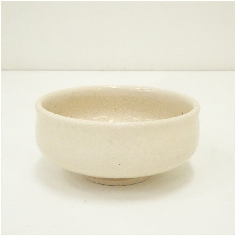美術品・アンティーク・コレクション 八坂焼 流水ニ月ノ絵茶碗（共箱