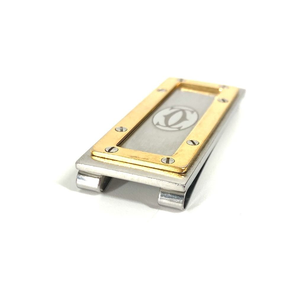 CARTIER カルティエ マネークリップ ロゴ サントス SS シルバー - メルカリ