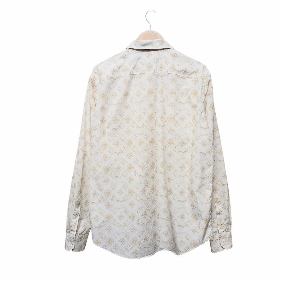 美品　ルイヴィトン　シャツ　モノグラム　総柄　サイズL　グレー LOUIS VUITTON（シャツ）のフリマアイテム一覧