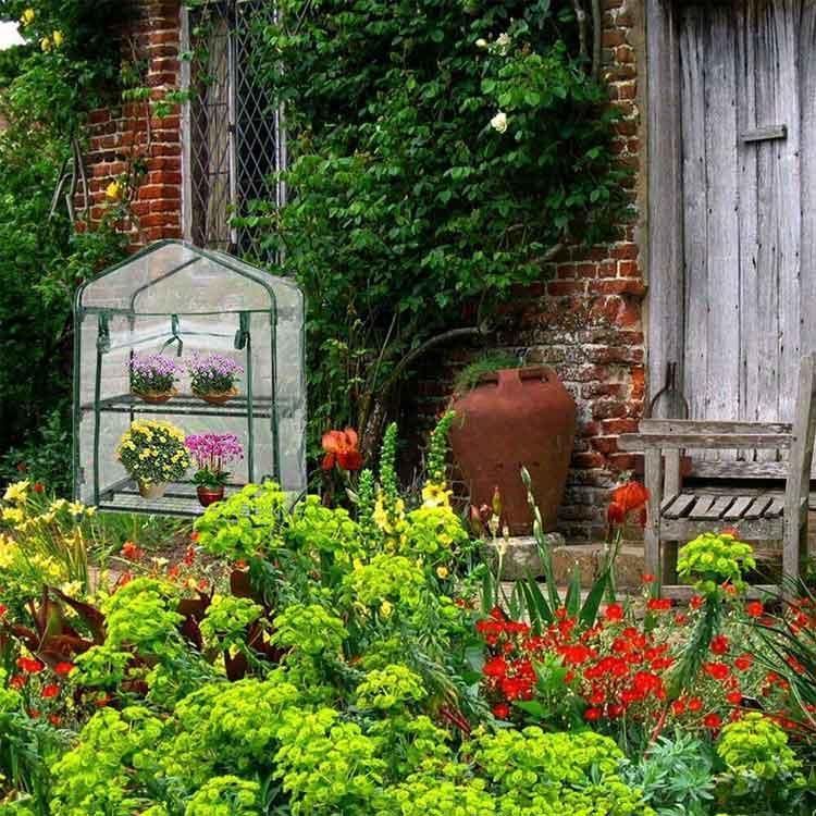 ガーデンハウス 3段 プランタースタンド フラワースタンド 専用ビニールカバー付き 簡易温室 フラワーハウス ガーデニングラック ビニールハウス 家庭用 温室 最大2000円OFFクーポンガーデンハウス 3段 プランタースタンド フラワースタンド 専用ビニールカバー付 簡易温室 フラワーハウス  ガーデニングラック ビニールハウス 家庭用 温室 カーデニング ラック ハウス 菜園 花壇 園芸温室 家庭菜園 雨よけ 霜よけ 送料無料 |  GARAGE