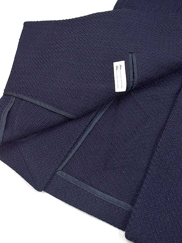 LOST IN ALBION スタンド カラー ツイード ジャケット イタリア製 TAGLIATORE タリアトーレ メタルボタン ダブルブレストウール