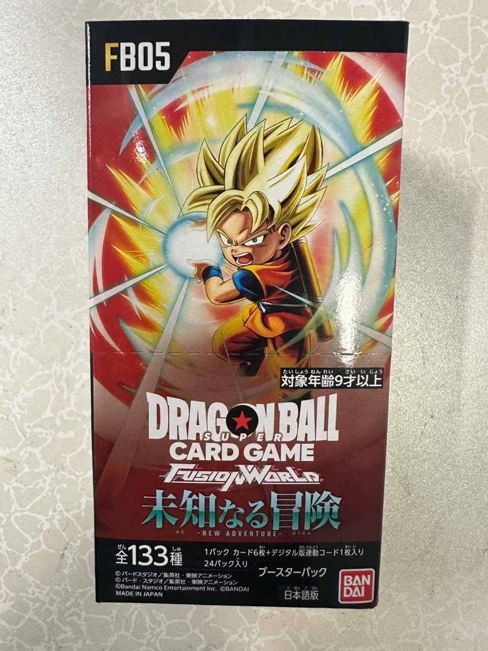 新品未開封 初期不良品 テープなし ドラゴンボールスーパーカード