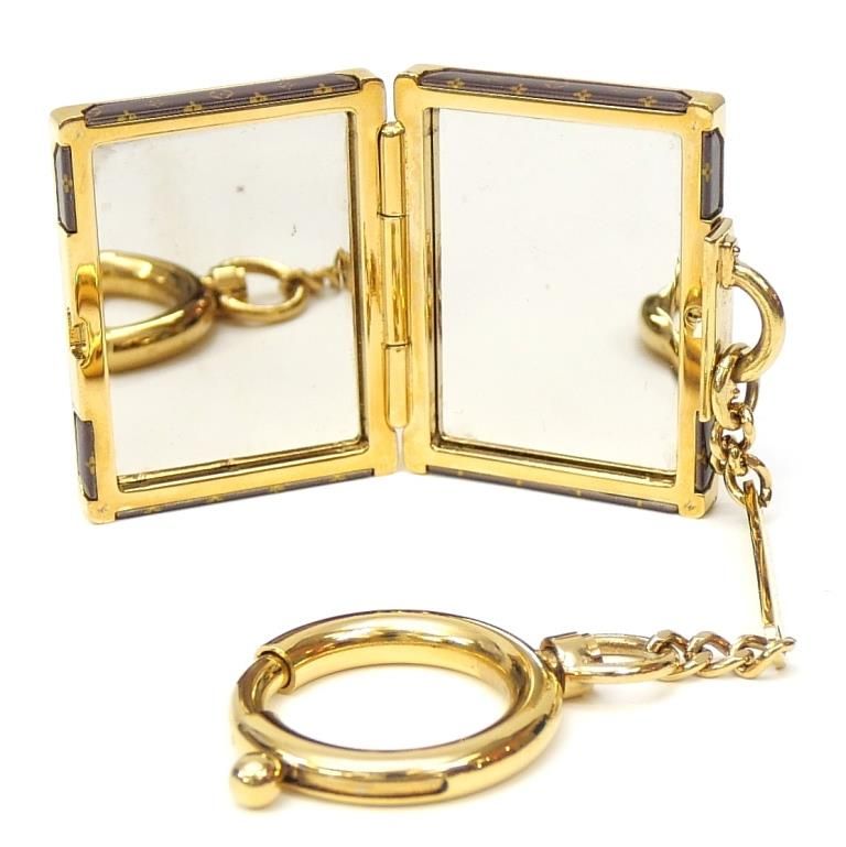 Louis Vuitton ルイ・ヴィトン　ポルトクレ・パズル キーホルダー 美品 LOUIS VITON ルイヴィトン モノグラムフラワー ポルト クレ