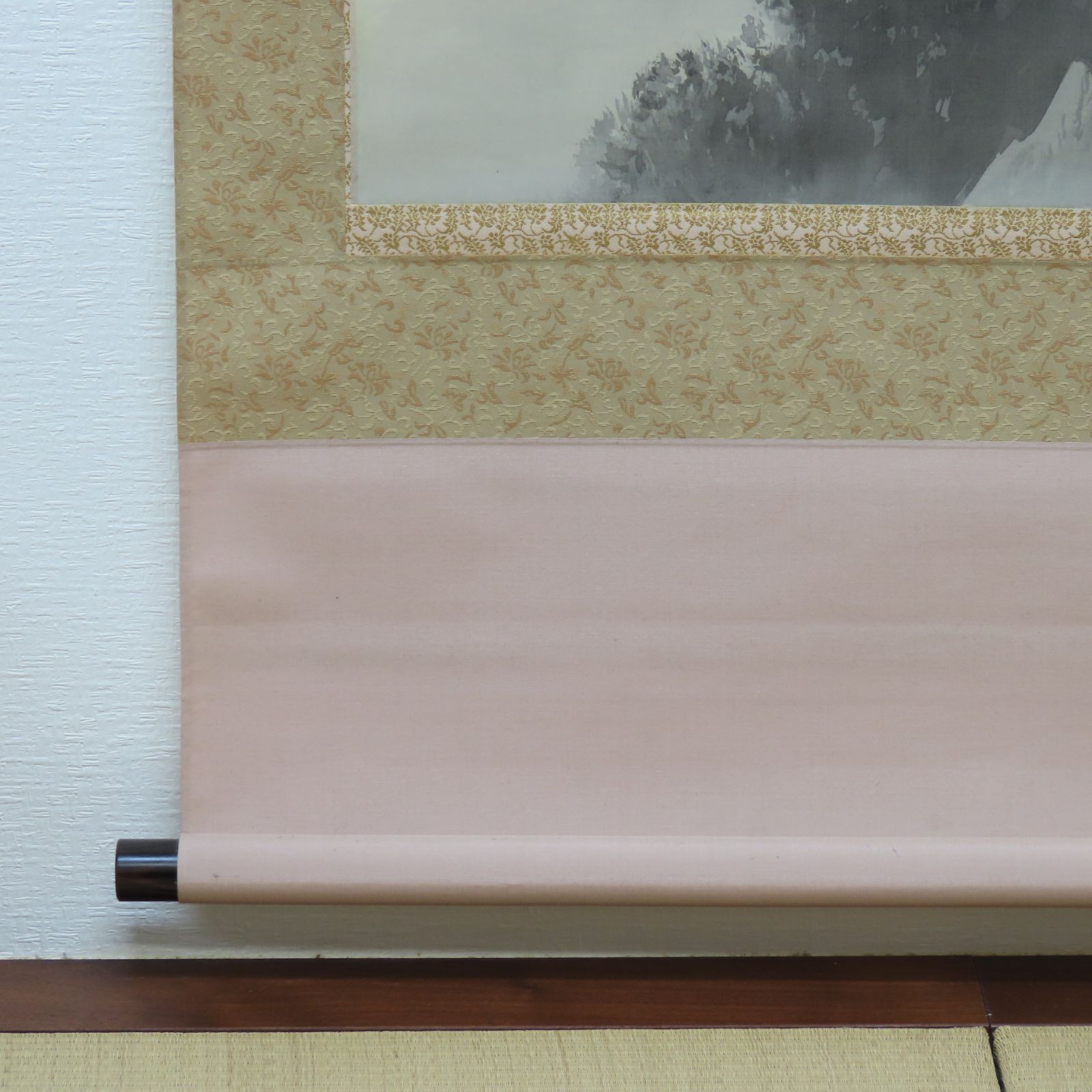 00s52 値下げ 美品良好 後藤桂月 購入金額10万円 真作保証 掛軸 「水墨