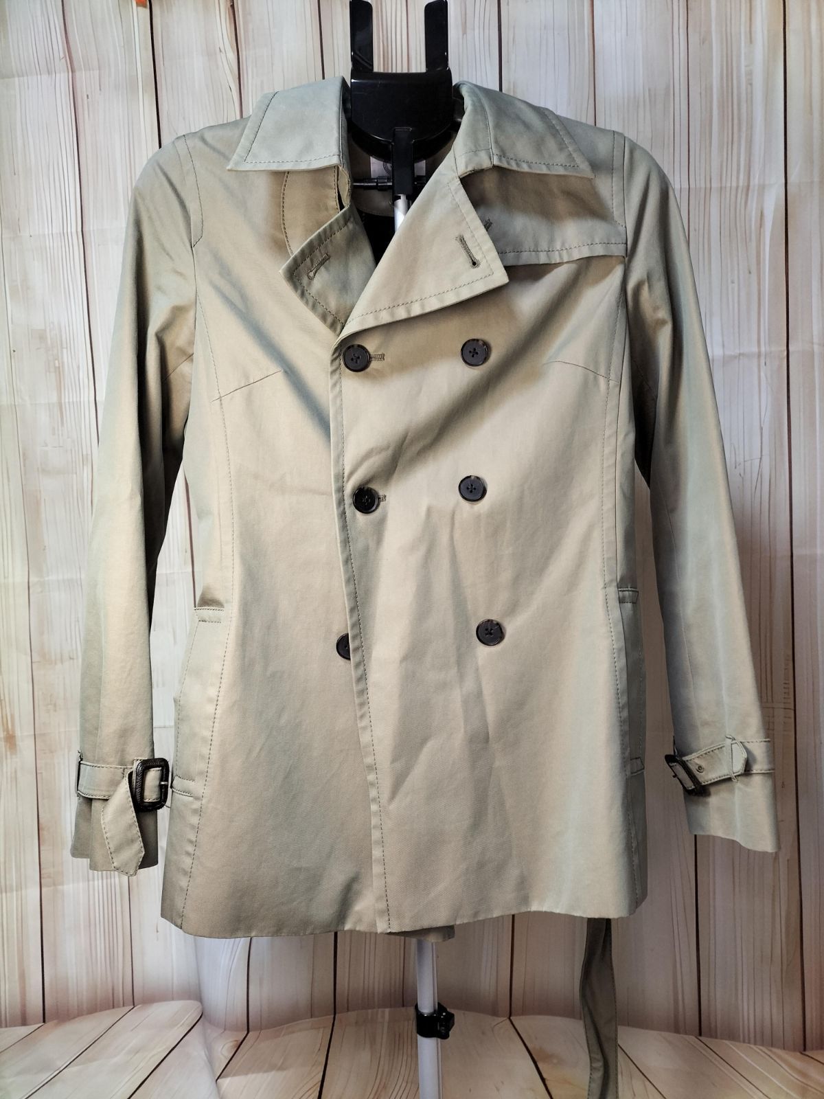 J.PRESS ベージュ トレンチコート Mサイズ J.PRESS ベージュ トレンチコート Mサイズ - ジャケット