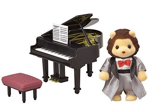 シルバニアファミリー タウン 街の音楽会セット -グランドピアノ- TS-05