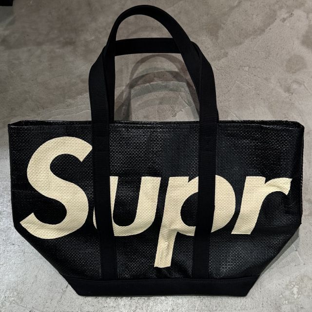 Supreme 20ss Raffia Tote 