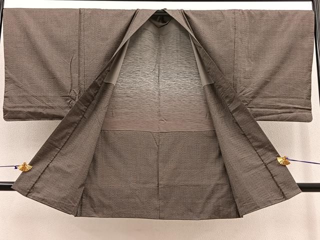 平和屋着物＃道行コート　吉祥文　銀通し地　ロング丈　正絹　逸品　CAAT0453dy 平和屋着物＃道行コート 吉祥文 銀通し地 ロング丈 正絹 逸品 CAAT0453dy