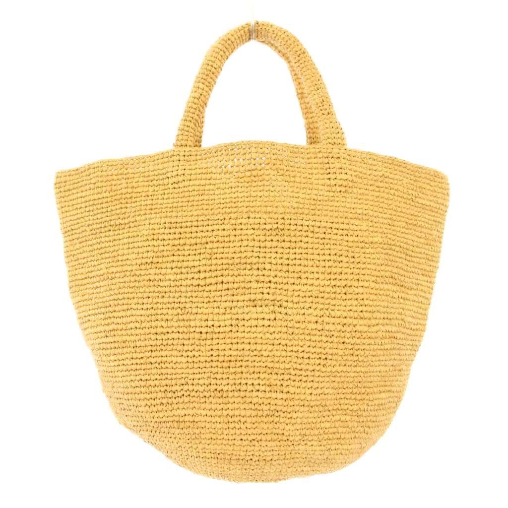 【中古】サンアルシデ Sans Arcidet かごバッグ カゴバッグ ハンドバッグ 編み込み ワンカラー ベージュ サンアルシデ Sans Arcidet かごバッグ カゴバッグ ハンドバッグ