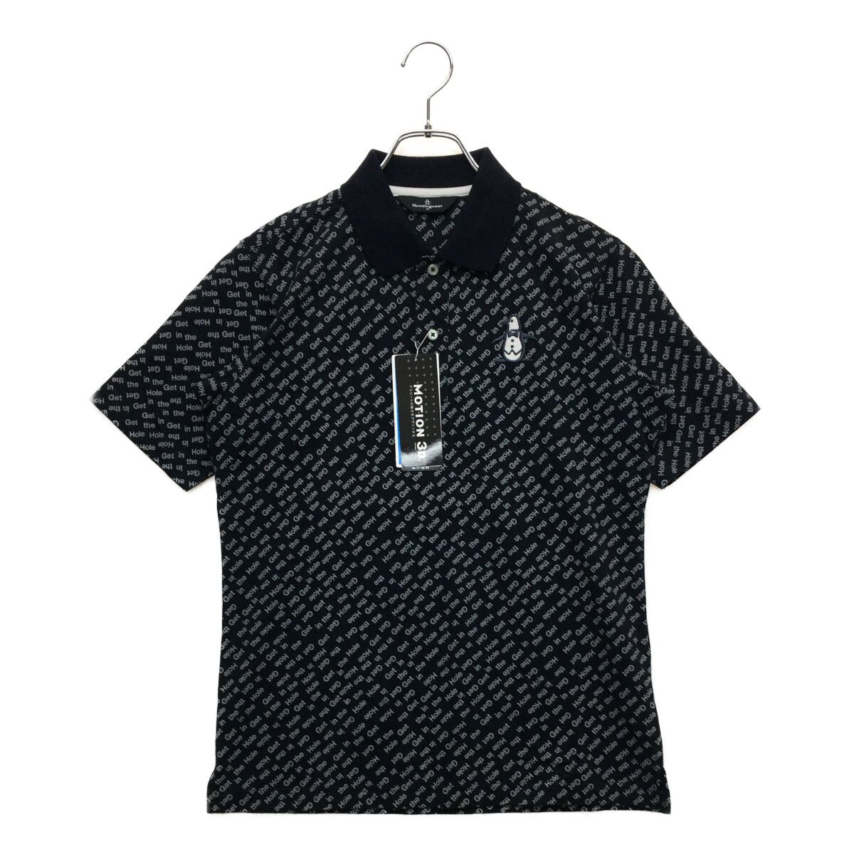 未使用品 メンズ マンシングウェア Munsing wear 半袖ポロシャツ