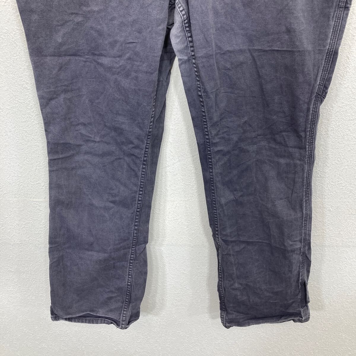 Carhartt ワークパンツ サイズ18 ブルーグレー カーハート ジップ