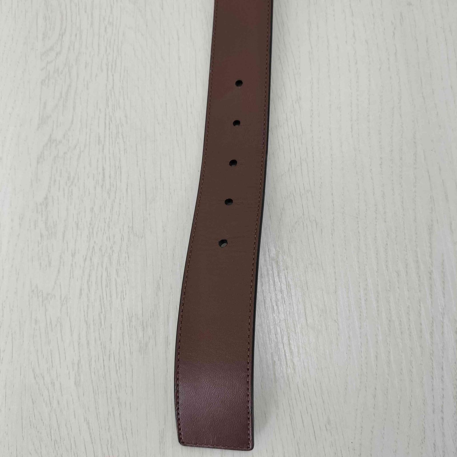 コーチ COACH リバーシブルレザーベルト メンズ 表記無 - メルカリ