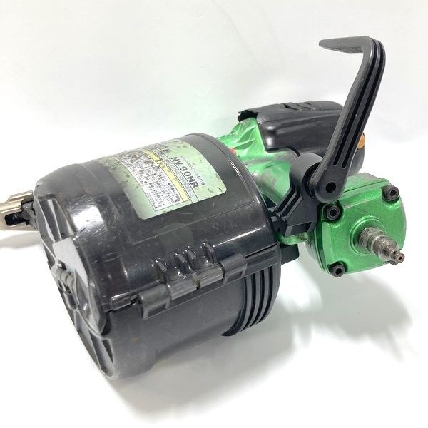 日立工機 HITACHI 90mm 高圧ロール釘打機 NV90HR メタリックグリーン パワー切替機構なし コイルネイラ ≡DT6733 HRDEVELOPMENT_JP