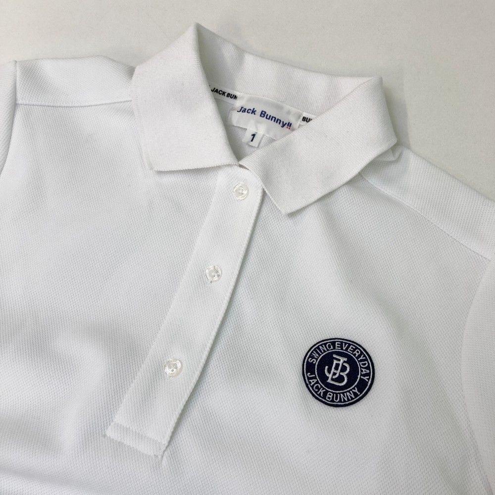 JACK BUNNY ポロワンピース ホワイト Jack Bunny!! 【PREMIUM SALE】Jack by PEARLY GATES ジャック