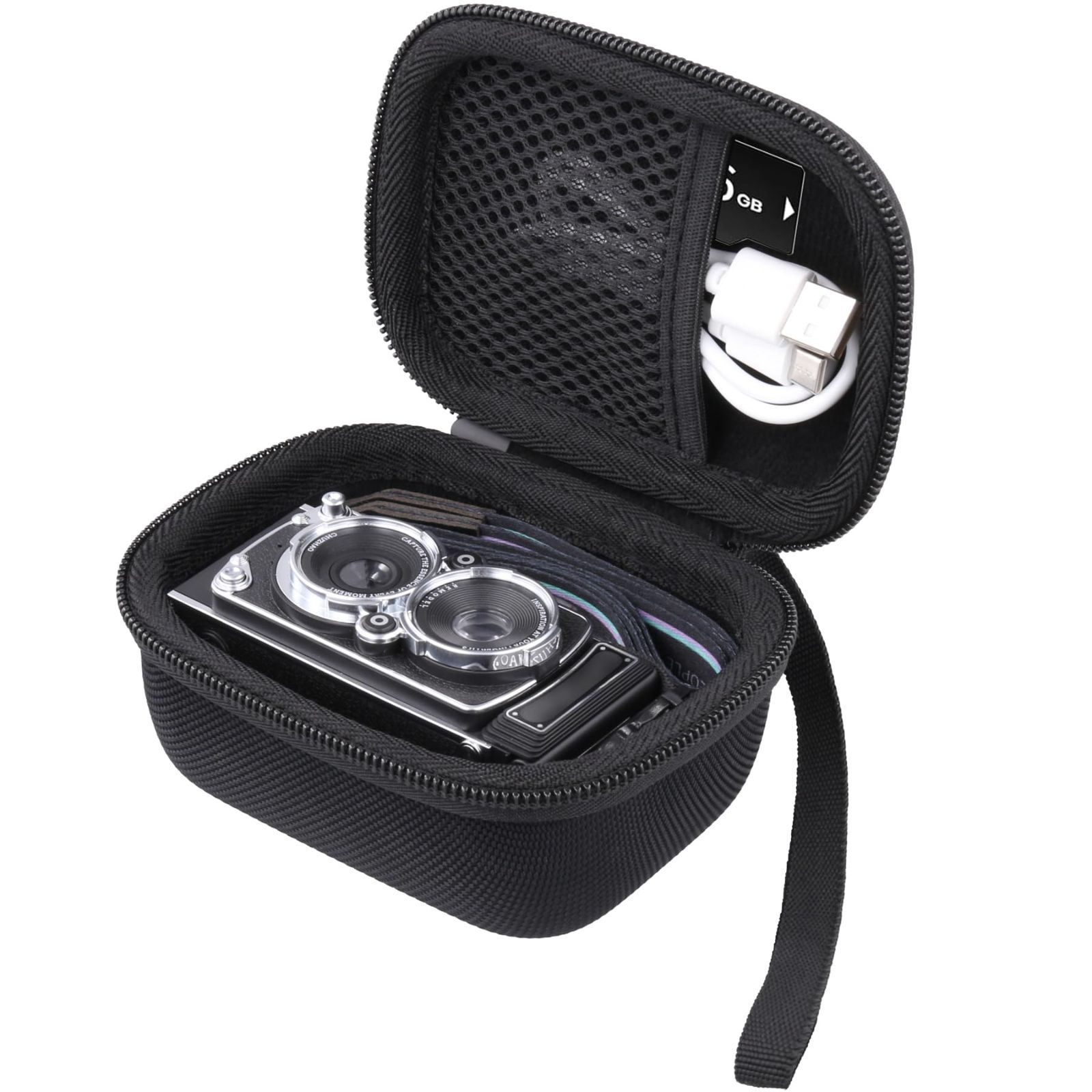 人気商品】（ケースのみ）CHUZHAO ヴィンテージミニデジタルカメラ