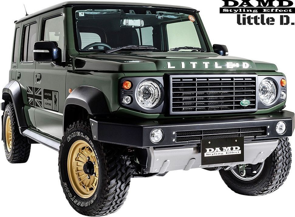 【早い者勝ち】DAMD little D. フロントグリル ジムニー　中古 中古品】DAMD Little D. ジムニーフロントグリル 楽天市場】DAMD