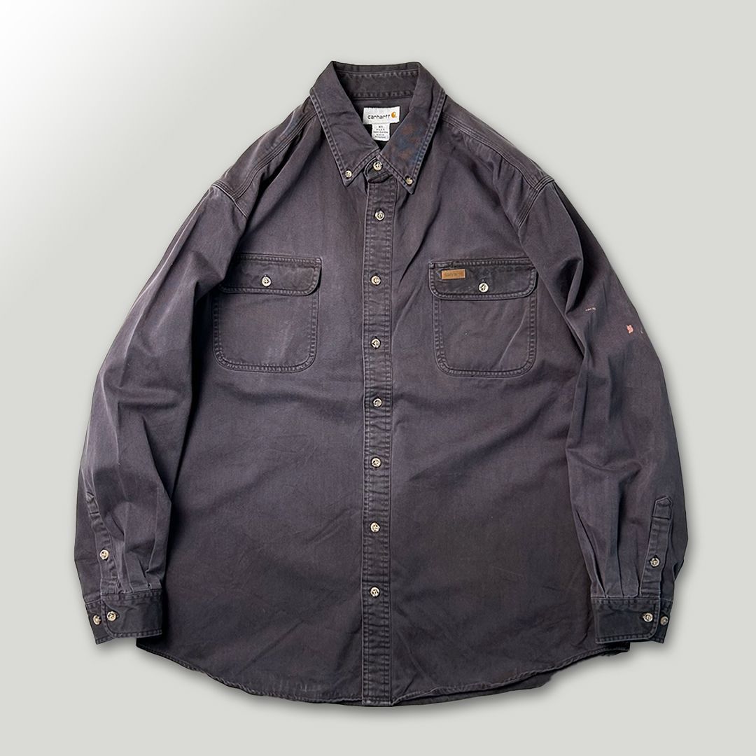 Carhartt カーハート シャツジャケット CPOジャケット XL ネイビー 紺 