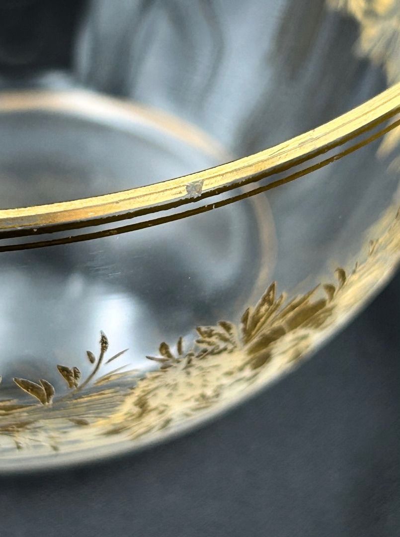 希少】Moser（モーゼル） ボヘミア アンティーク デザートボウル