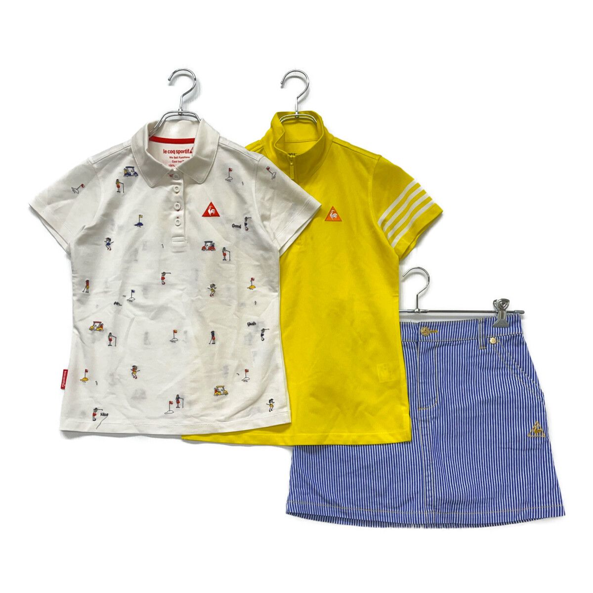 Champion - coco 中古 チャンピオンゴルフ Champion レディース コーディネートセット M コースデビュー 初ラウンド 中古 レディース ルコックスポルティフ le coq sportif
