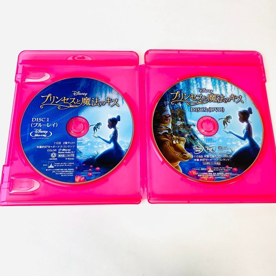 Blu-ray+DVD】プリンセスと魔法のキス('09米)〈本編DVD付・2枚組