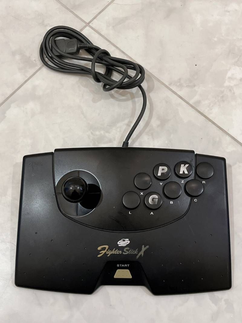 海外版 SEGA セガサターン MK-80000A ファイタースティック ASC-0602C まとめ 現状品