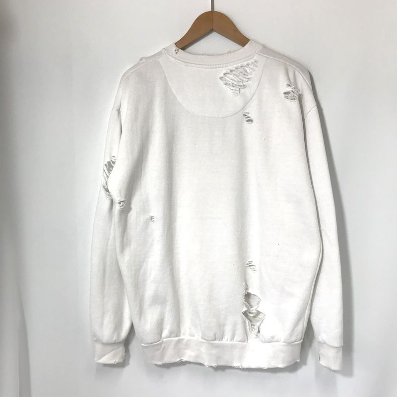 NIRVANA★ニルヴァーナ★BLEACH★クラッシュ加工★スウェットトレーナー NIRVANA スウェット ニルヴァーナ トレーナー クラッシュ ダメージ加工