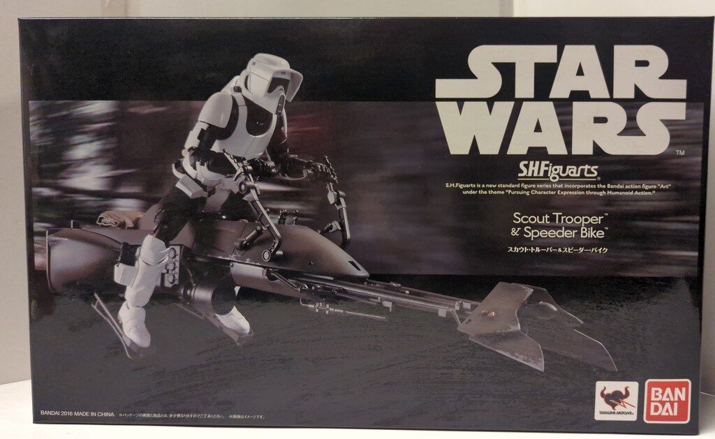 バンダイ S.H.Figuarts STAR WARS スカウト・トルーパー&スピーダー・バイク