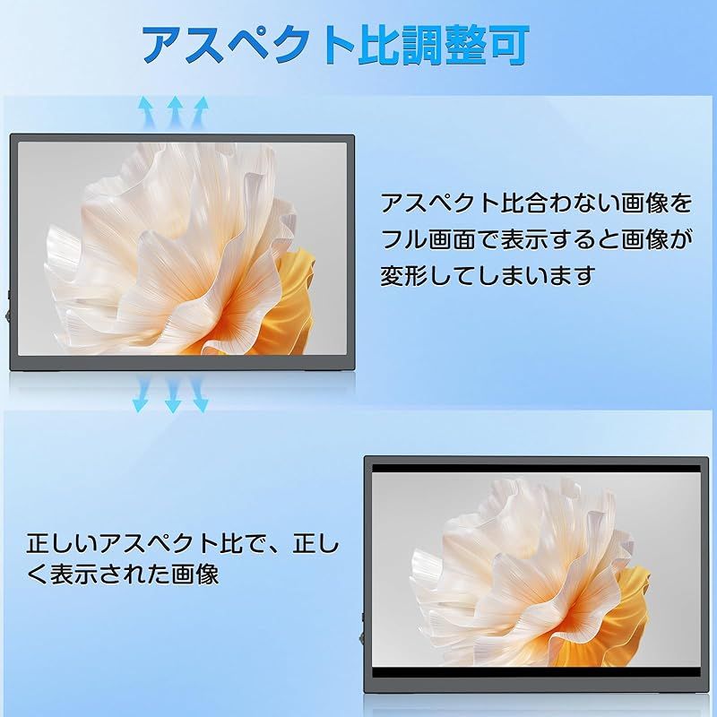 新着商品】UPERFECT モバイルモニター 10.5インチ 解像度 1920*1280