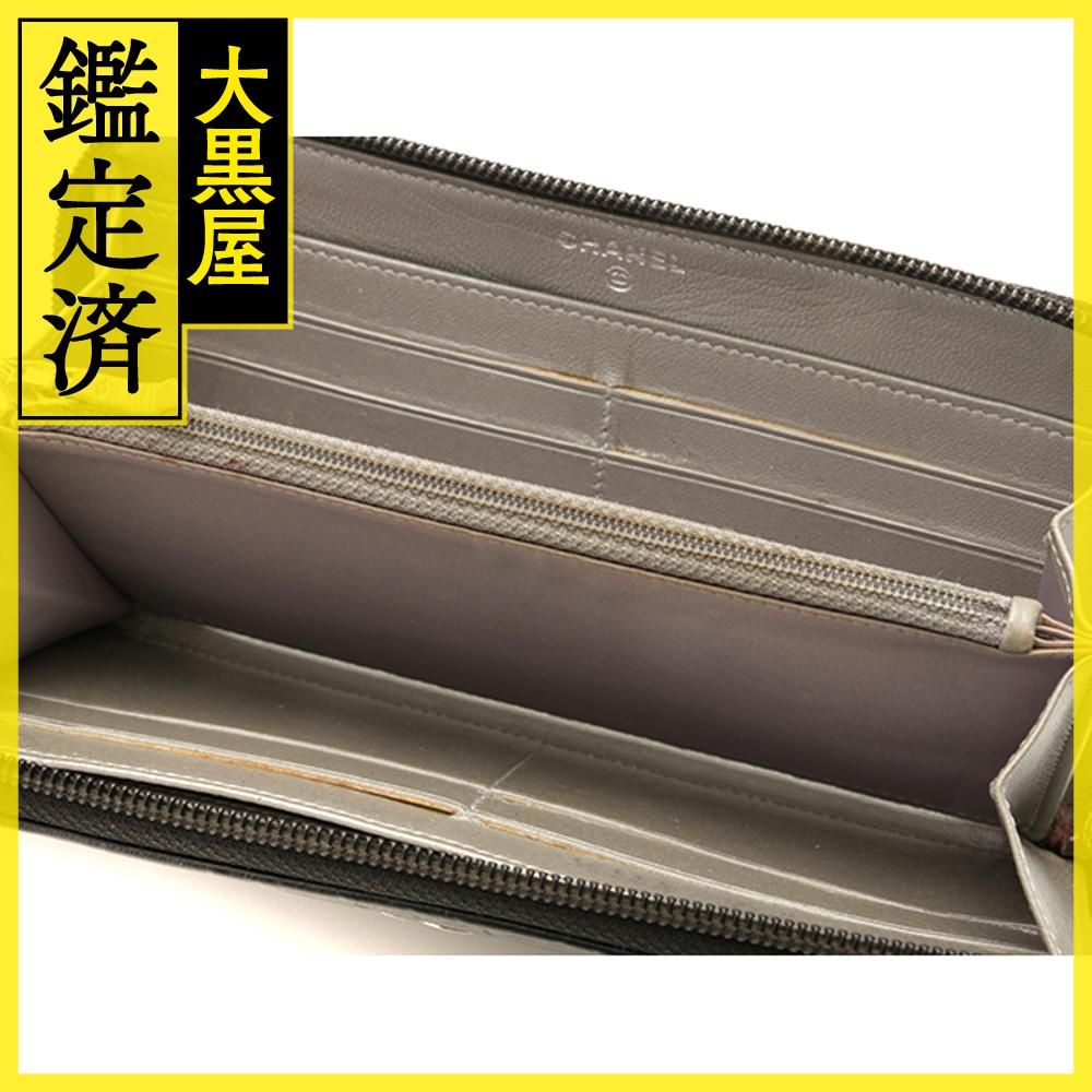シャネル カメリアロングジップウォレット - 【472】 - メルカリ 
